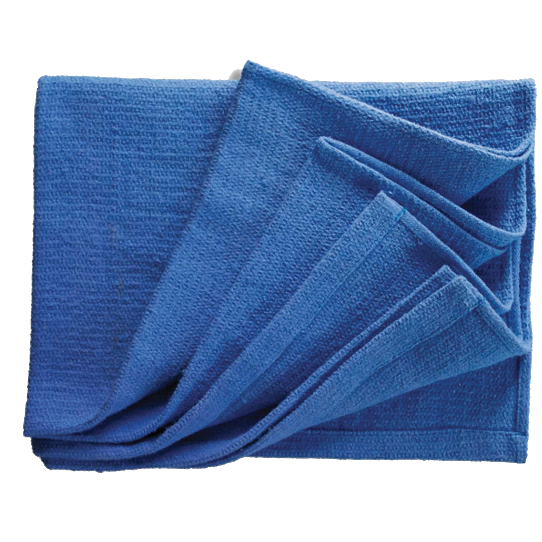 Blue Huck Towel Washable Rags - 12 Pack