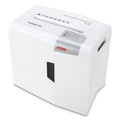 HSM S10 Strip-Cut Paper Shredder 10-13 Sheets product image