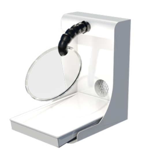 SplashGuard with LED Magnifier product image
