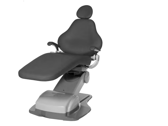 Hydraulic Patient Chair Naugahyde® Upholstery with Wide Back for Elbow Support product image
