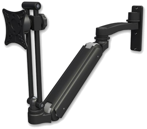 Inverted Ultra 182 Arm with EV710 Monitor Mount Wall Mount and an 11" Arm product image