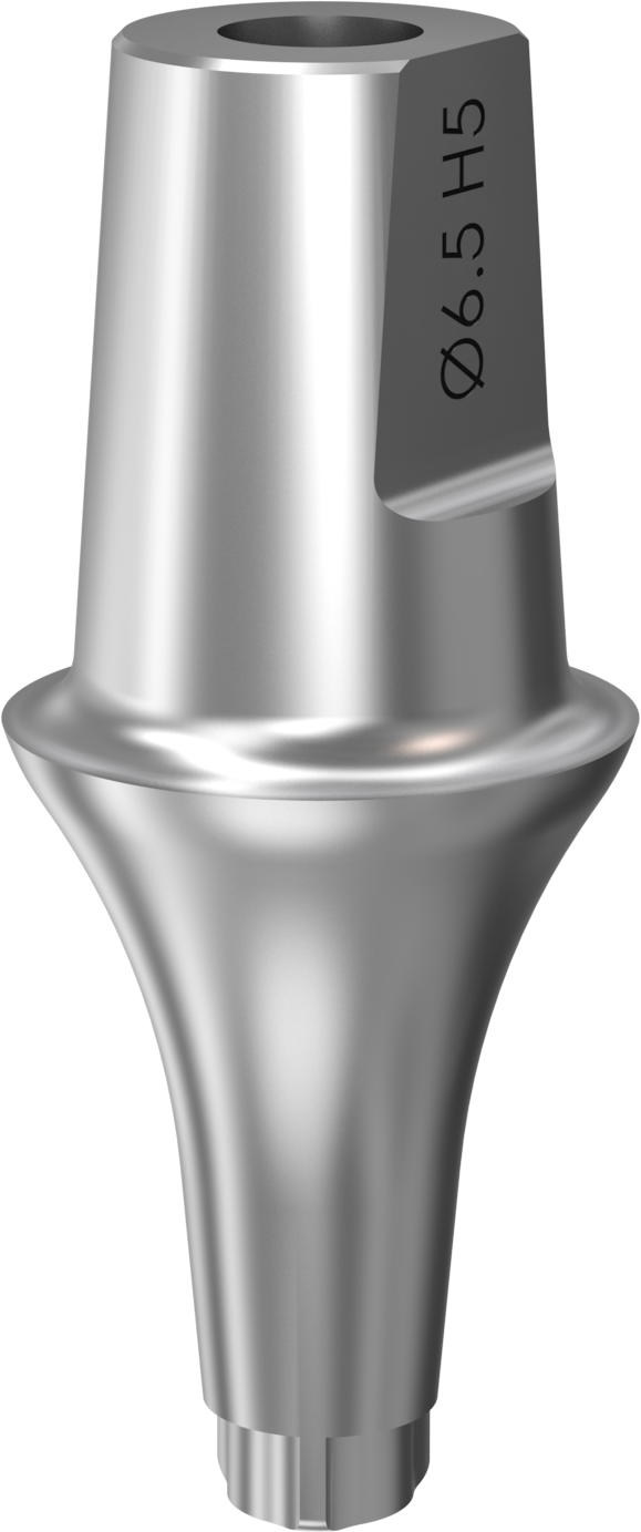 Kontact Non scalloped Straight Standard Abutment  Ø6.5mm H 05mm product image
