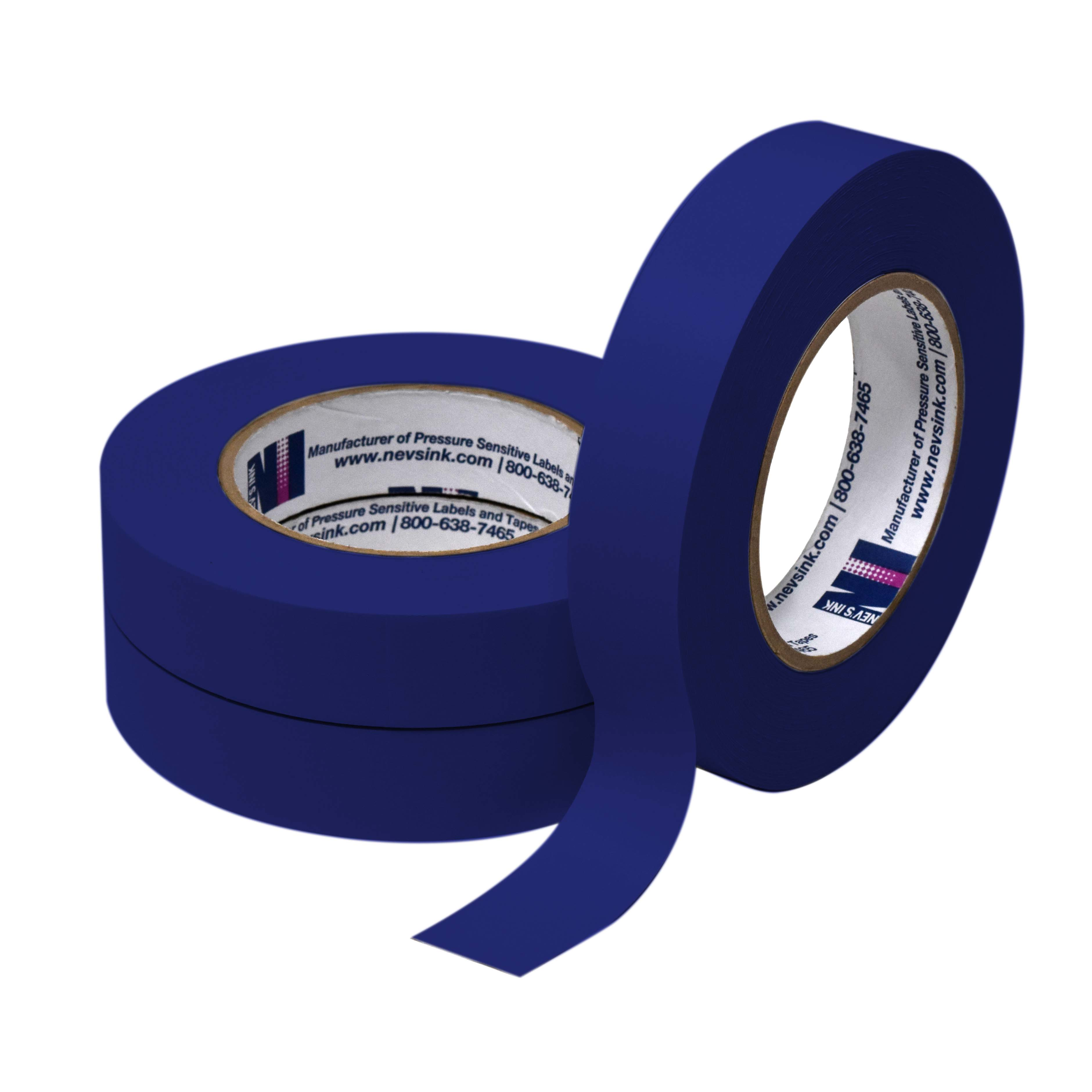 Dark Blue Labeling Tape 1" Wide x 60yd Box of 3 product image