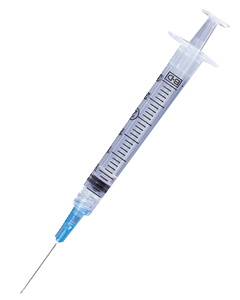 Tuberculin Syringe, 1mL (100) (Crosstex)