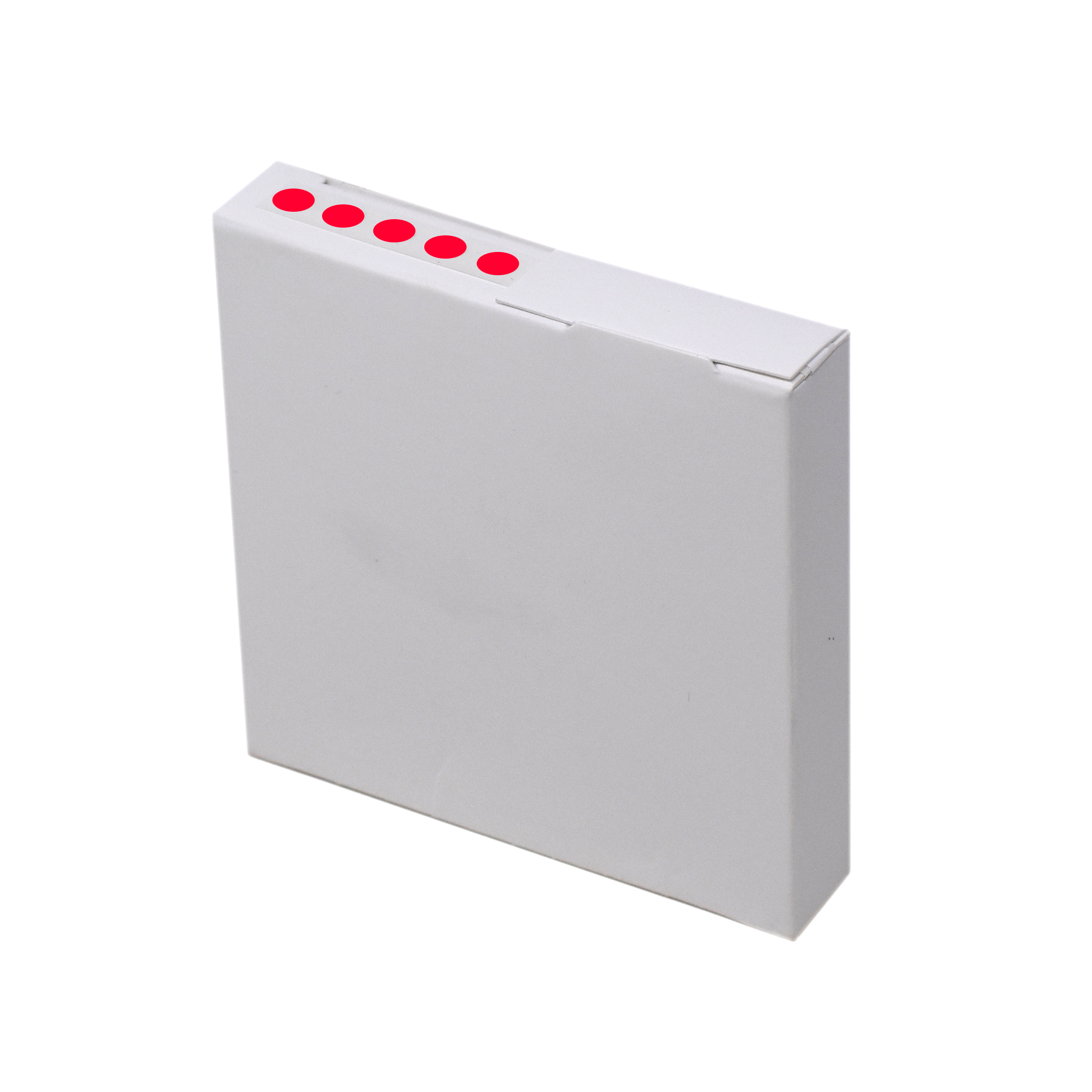 Label Color Coded Dot Roll Form - 1/2" Red 1/Roll product image