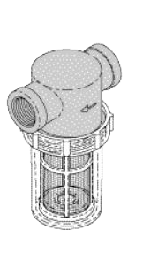 Vacuum Filter Assembly 3/4" 40mesh product image