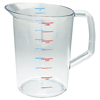 Rubbermaid® Bouncer Measuring Cup 4qt Clear product image