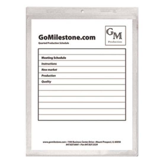 C-Line® Shop/Job Ticket Holders Vinyl Clear 9" x 12" Box of 50 product image