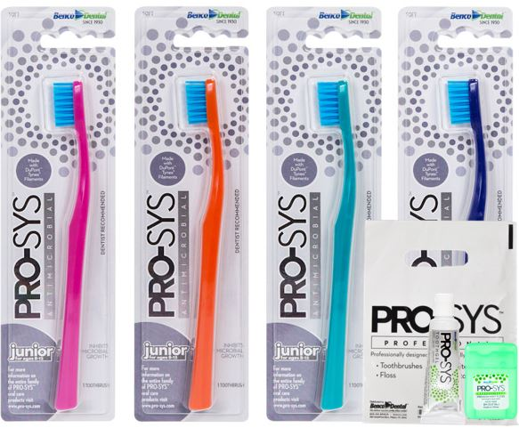 PRO-SYS® Full Junior Antimicrobial 27 Tuft- Imprinted Bundle Case of 72 product image