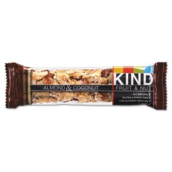 KIND Fruit and Nut Bars Almond and Coconut 1.4 oz Box of 12 product image