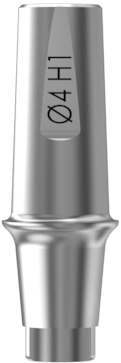 Kontact Non scalloped Straight Standard Abutment Ø4.0mm H 01mm image