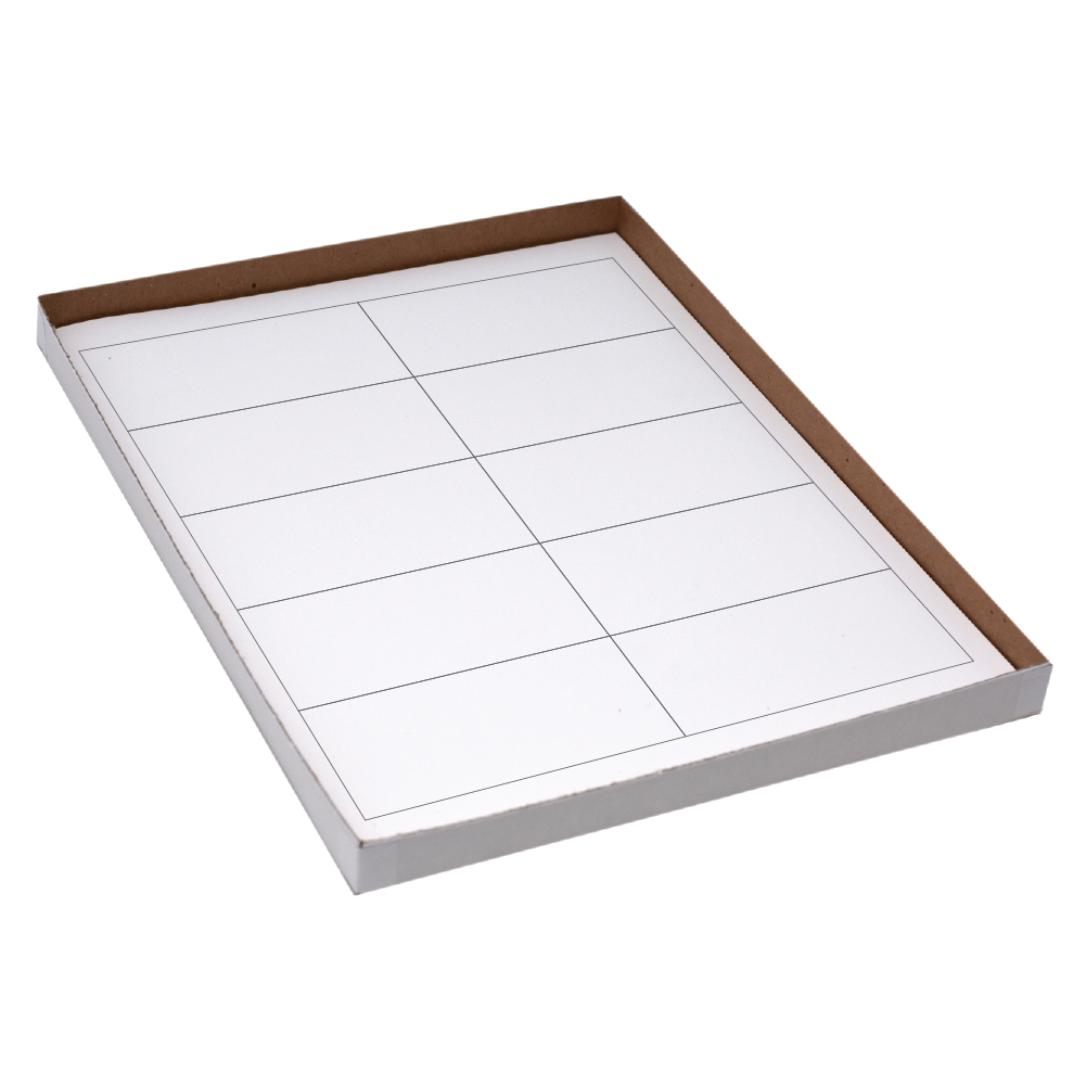 Laser Sheet Labels 2" x 4" Box of 100 product image