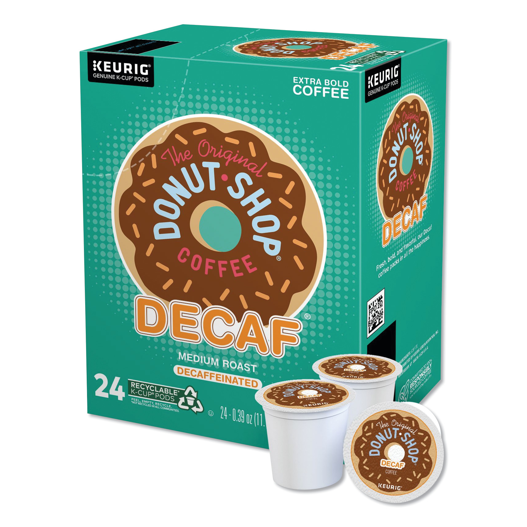 The Original Donut Shop® Decaf Coffee K-Cups Box of 24 product image