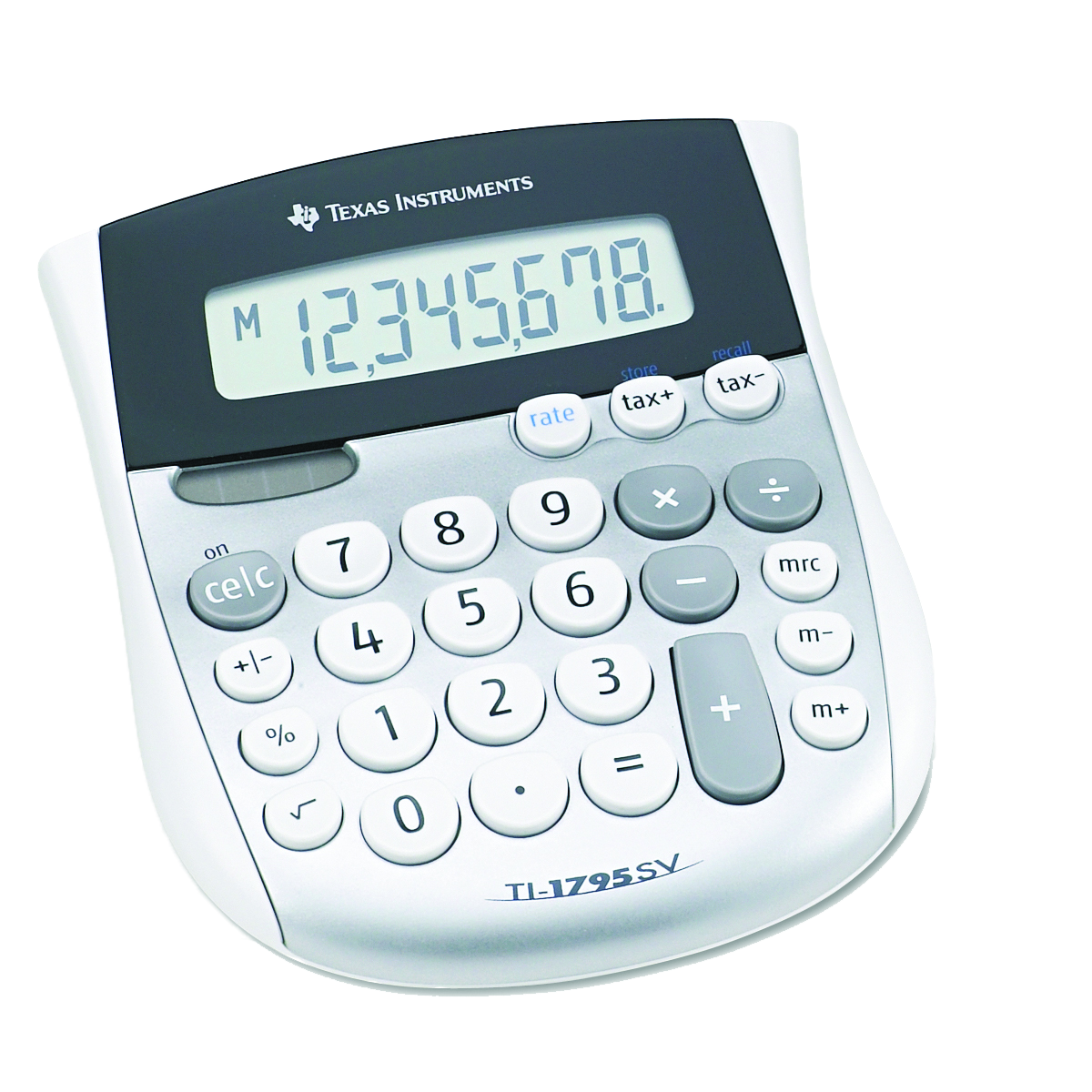 TI-1795SV Minidesk Calculator 8-Digit LCD product image
