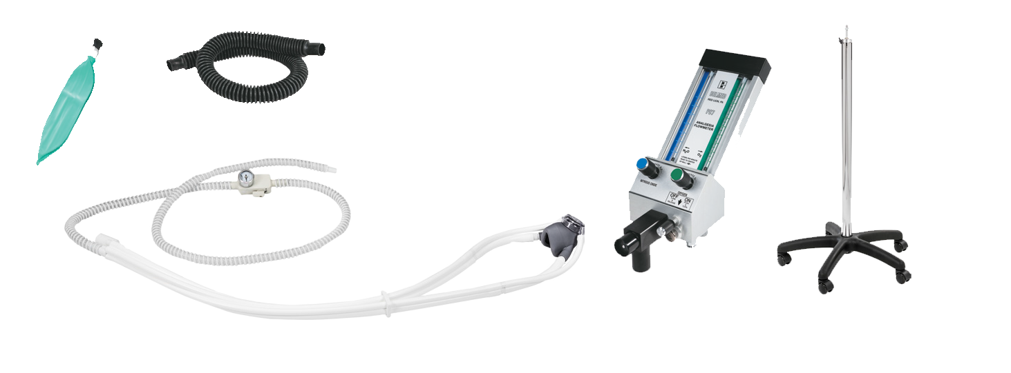 Flowmeter System with Short Mobile Stand product image