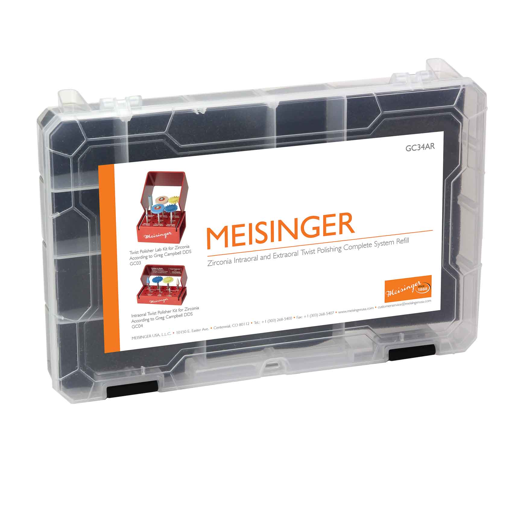 Zirconia Intraoral and Extraoral Twist Polishing Complete System Refill thumbnail 2