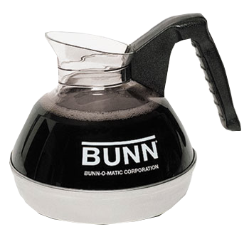 Bunn® 12-Cup Coffee Decanter with Stainless Steel Base and Black Handle product image