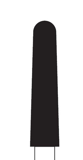 #850/023 Medium Laboratory Diamond Bur Round-End Taper HP product image