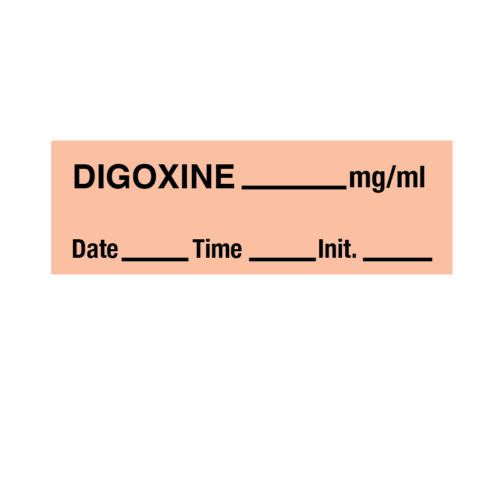 Tape Digoxine Box of 6 product image