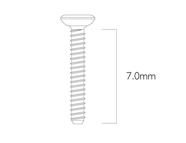 Bone Fixation Screw 0.9mm Diameter 7mm Length Pack of 10 product image