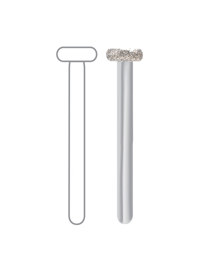 Diamond Bur Friction Grip Medium 909-040M 5/Pk product image