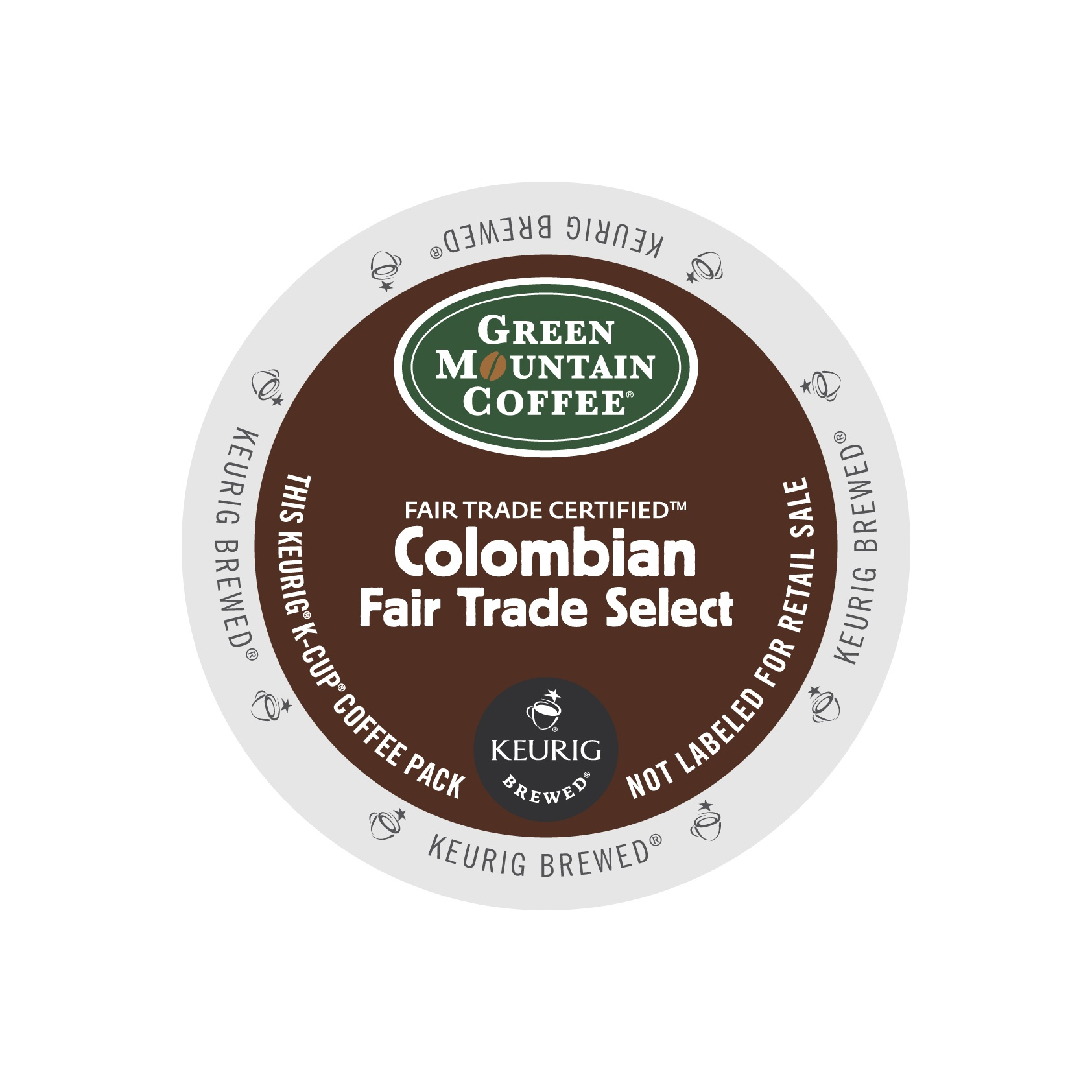 Green Mountain Coffee Colombian Fair Trade Select Coffee K-Cups 24/box 24/Bx product image