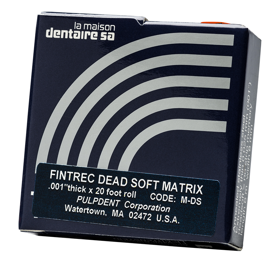 Pulpdent - Fintrec Dead Soft Matrix Strips .001" 20ft product image