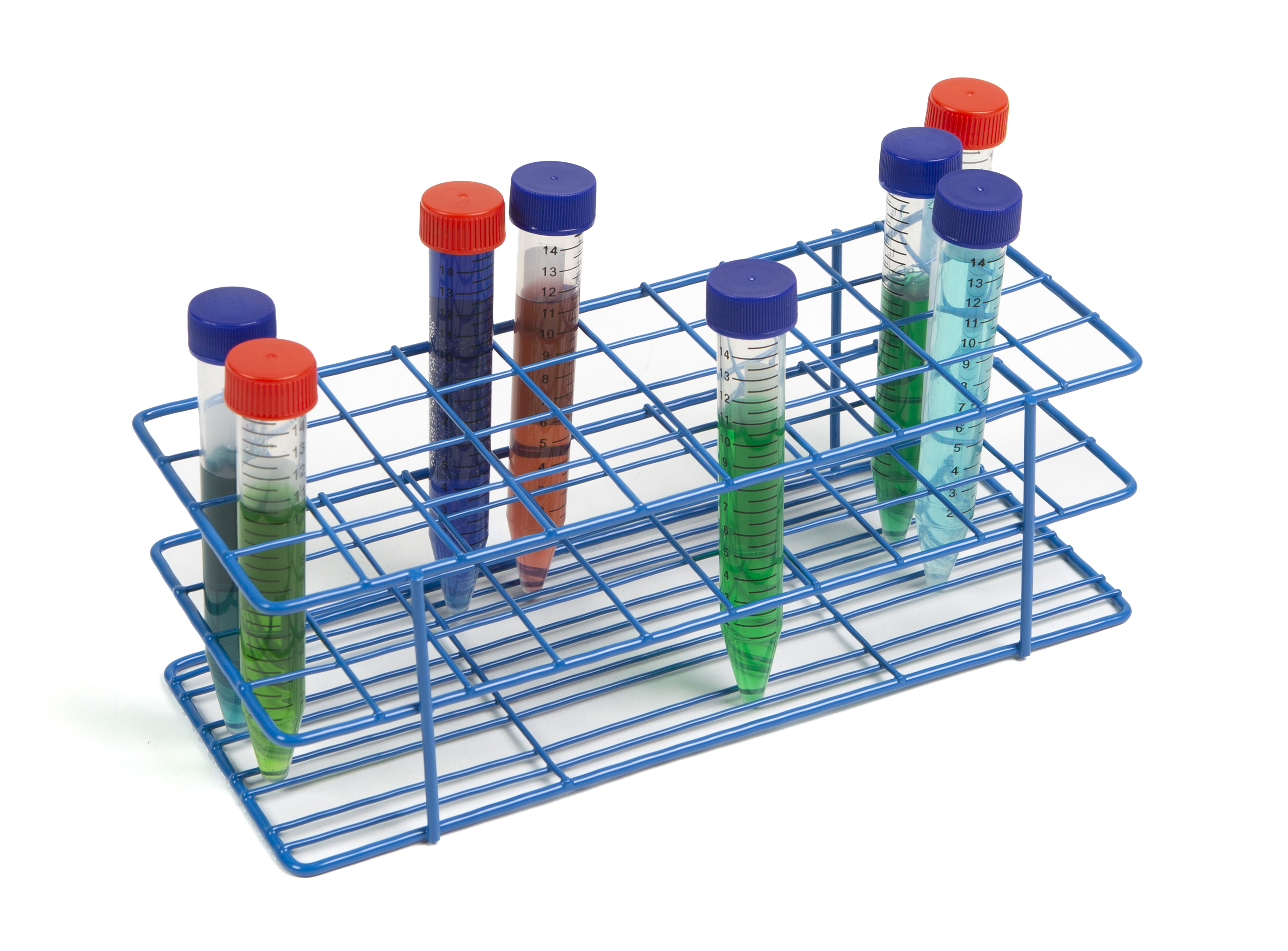 Wire Rack 40-Place 16-20mm Blue product image