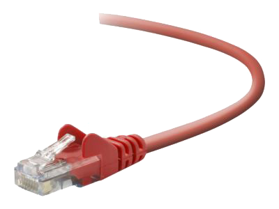 Belkin Cat6 Snagless Patch Cable UTP 550MHz 1ft Red product image
