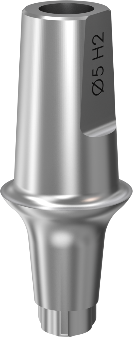 Kontact Non scalloped Straight Standard Abutment  Ø5.0mm H 02mm product image