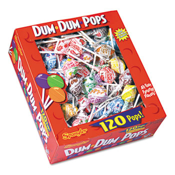 Dum-Dum-Pops Assorted Flavors Box of 120 product image
