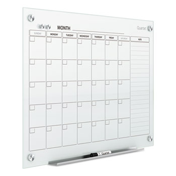 Quartet® Infinity Magnetic Glass Calendar Board 48" X 36" product image