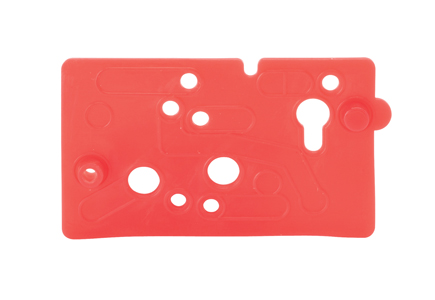 RED Scaler Block Gasket Red to fit A-dec® Century Plus® Control Block Pack of 5 image