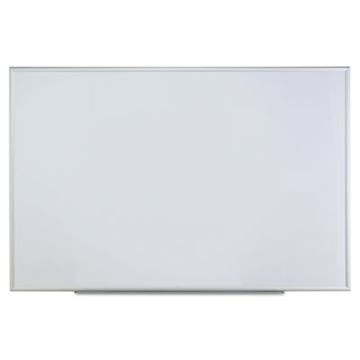 Universal® Dry Erase Board Melamine 72" x 48" Satin Finished Aluminum Frame product image