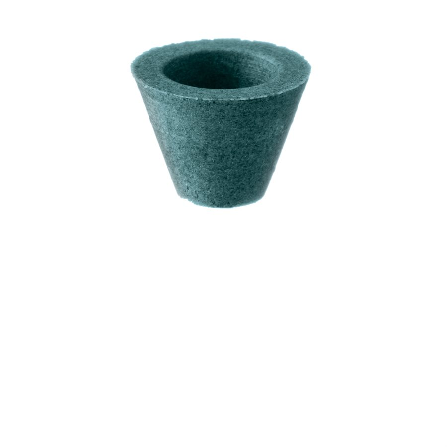 Polisher Universal Polishing System Green Cup 11mm Unmounted Pack of 10 product image