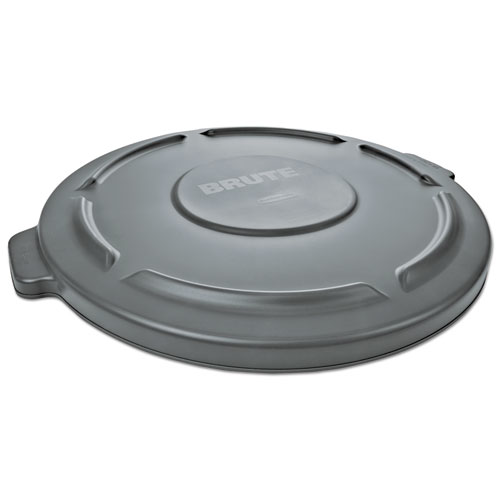 Rubbermaid® Brute Round Flat Lid for 55 Gallon Container 26-3/4" Diameter Gray product image