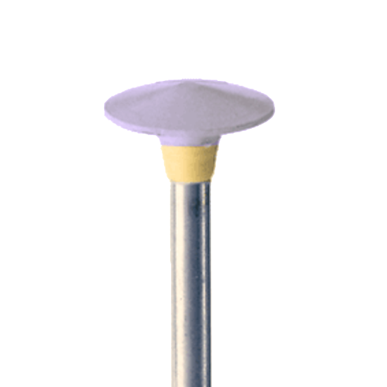 #9718-100 Grey/Beige Polisher Knife Edge Wheel RA Pack of 2 product image