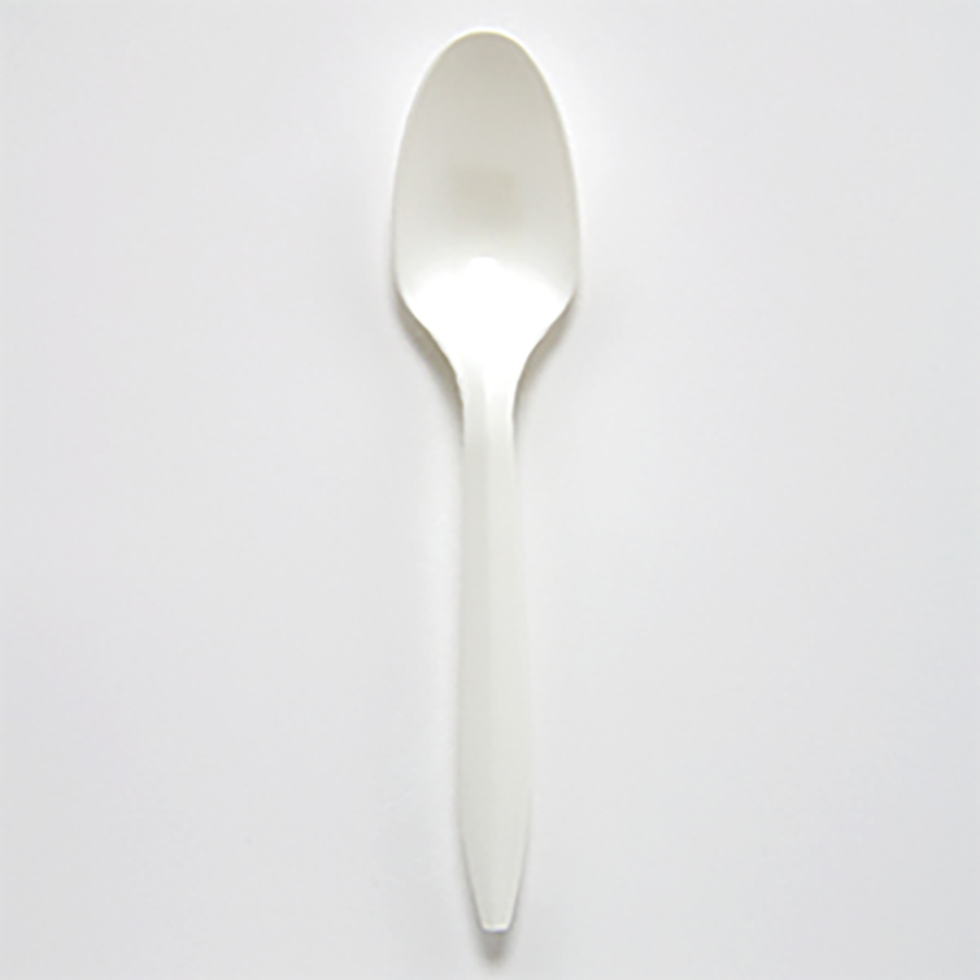 Empress Medium Weight Teaspoon Polypro White Case of 1000 product image