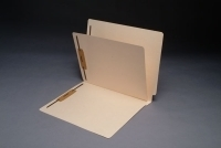 End Tab Folder 11 Pt Manila Full Cut End Tab Letter Size 1 Divider Installed Box of 40 product image