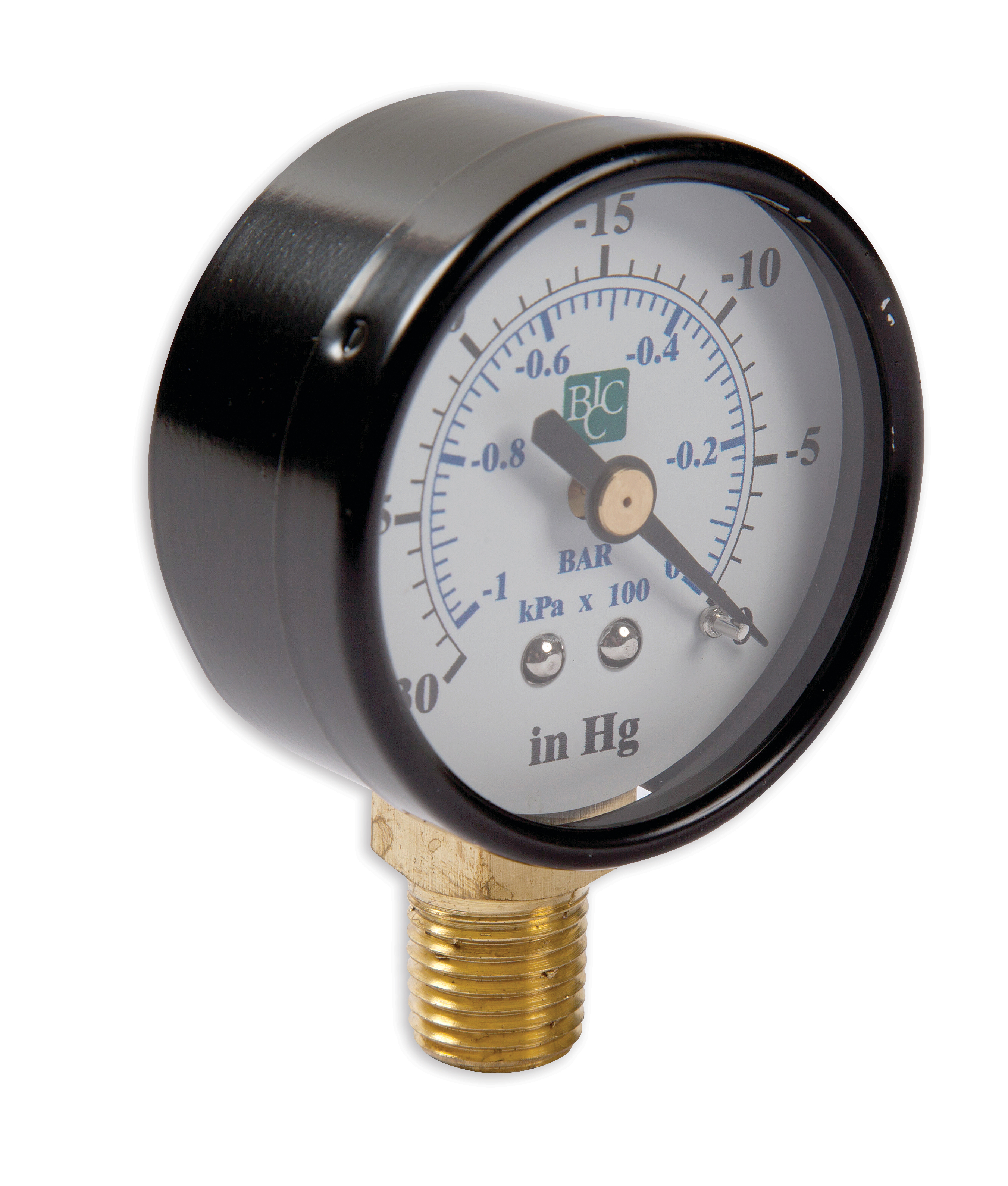 Vacuum Gauge 1/4" MPT Rear Threat product image