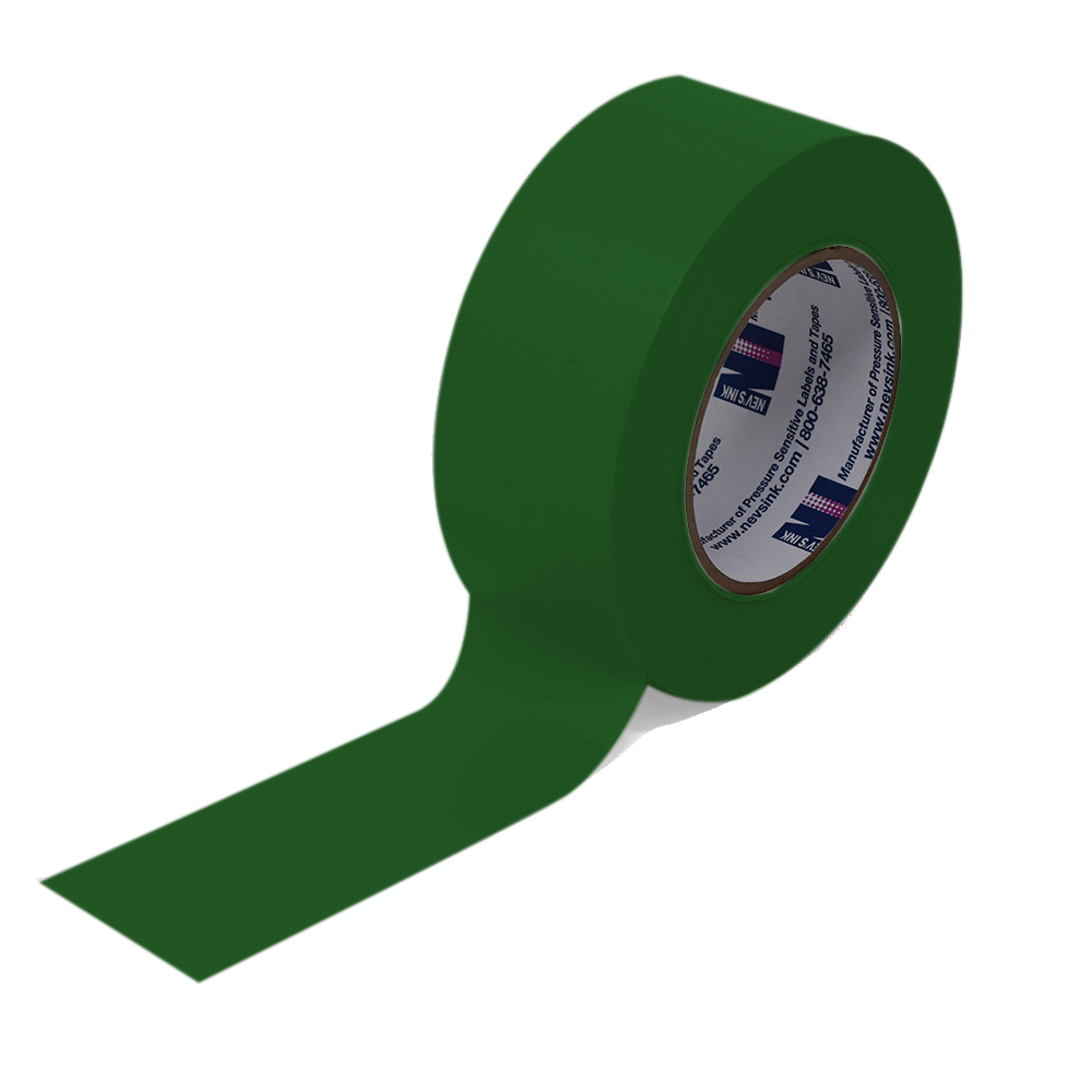 Dark Green Labeling Tape 2" Wide x 60yd Box of 1 product image