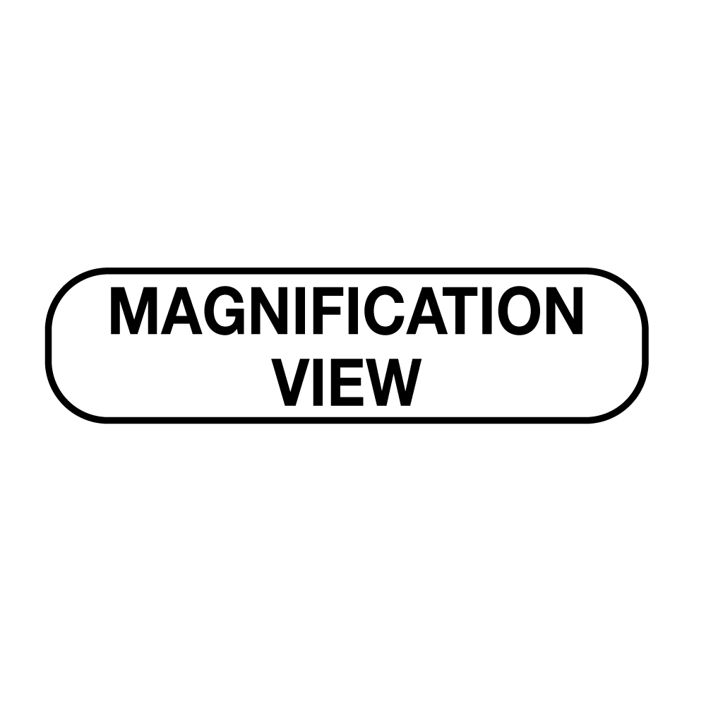 Information Labels - Magnification View 1/Roll product image