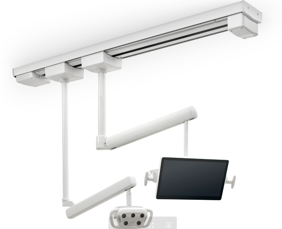 Track Light Monitor LED TLM 11' 132"+ Ceiling Height - Track Light Monitor LED TLM 11' 132"+ Ceiling Height - Image 1