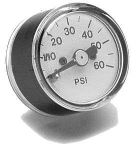 1-1/2" Gauge 0–60 PSI with 10-32 female port product image