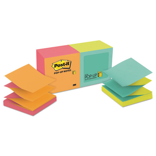 Post-it® Original Pop-up Refill Alternating Cape Town Colors 100-Sheet 3 x 3 Pack of 12 product image