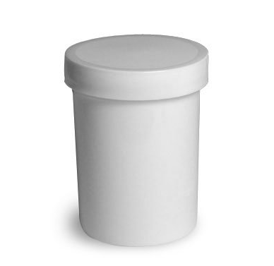Ointment Jar White 2 oz Box of 12 product image