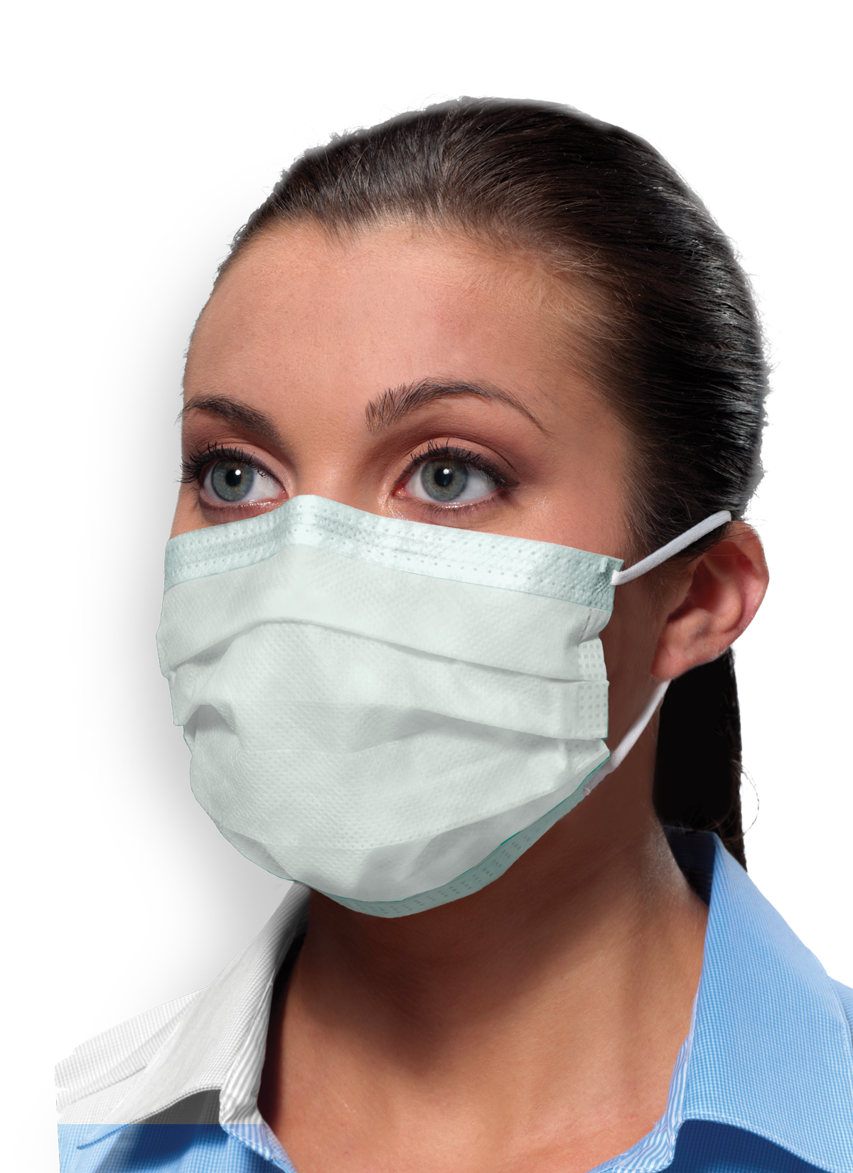 Crosstex Surgical Face Mask ASTM Level 3 White Box of 50 product image