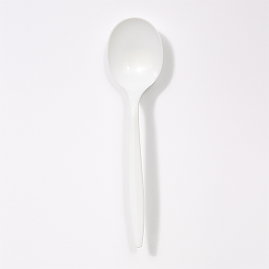Empress Medium Weight Soupspoon Polypro White Case of 1000 product image