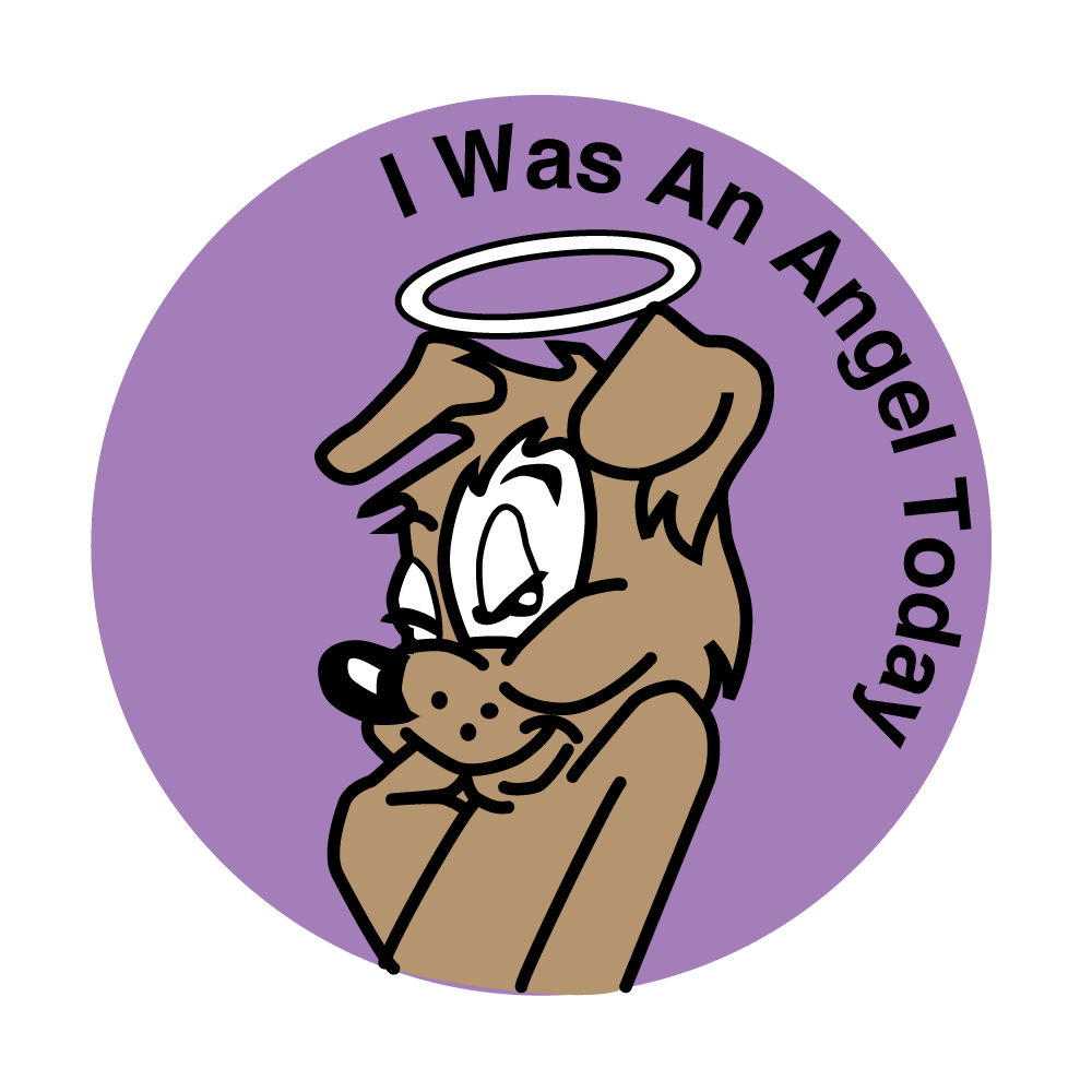 I Was An Angel Today Label Roll product image