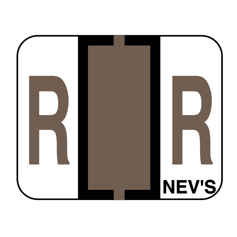 Tabbie Filing Labels Large Letter R 1/Roll product image